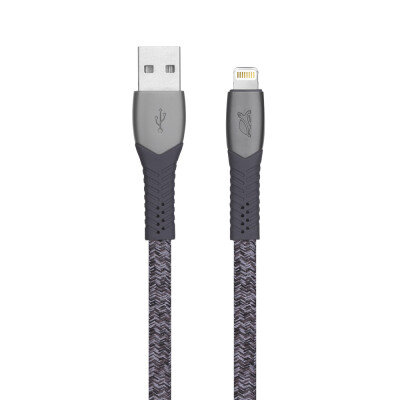 RIVACASE PS6101 GR12 MFi Lightning cable 1,2m Γκρι